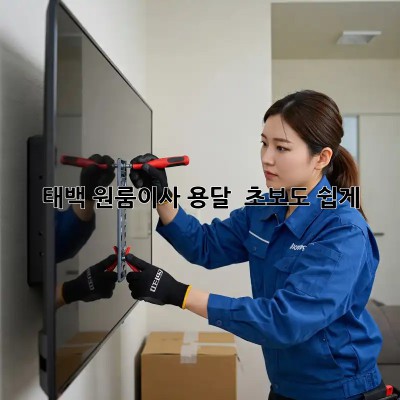태백 원룸이사 용달 🚚💨 초보도 쉽게!
