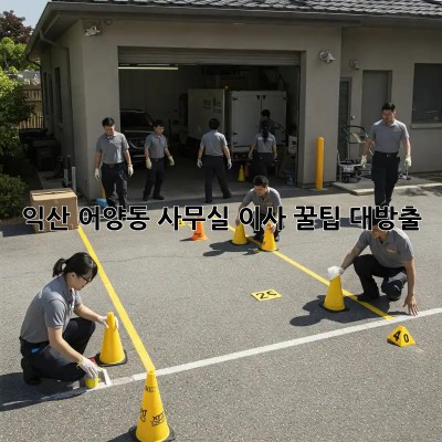 익산 어양동 사무실 이사, 꿀팁 대방출!